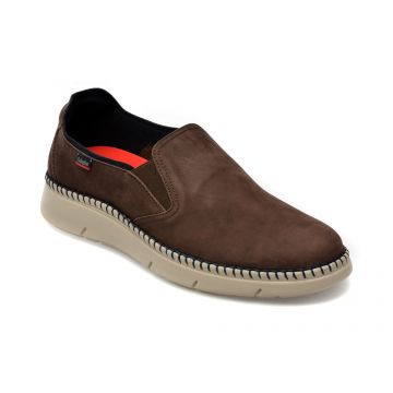 Pantofi CALLAGHAN maro, 53501, din piele intoarsa
