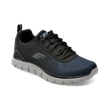 Pantofi sport SKECHERS bleumarin, TRACK, din material textil