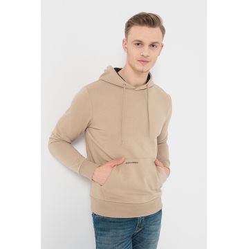 Jack & Jones - Hanorac din amestec de bumbac cu buzunar kangaroo