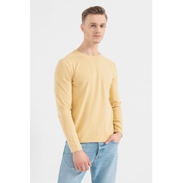 Jack & Jones - Pulover tricotat fin cu decolteu la baza gatului