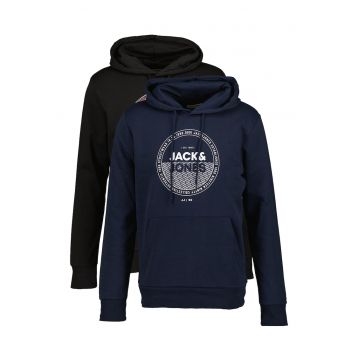 Jack & Jones - Set de hanorace cu logo - 2 piese