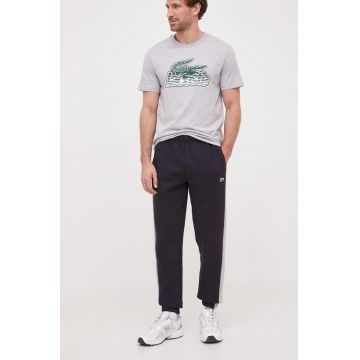 Lacoste pantaloni de trening culoarea gri, modelator