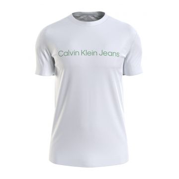Tricou slim fit cu imprimeu logo