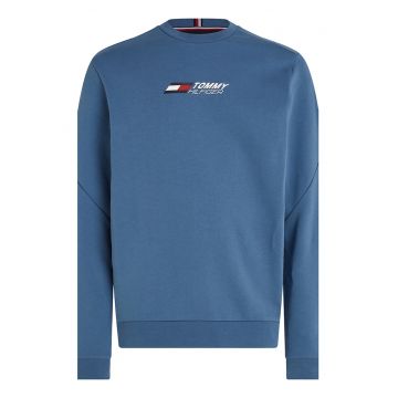 Bluza regular fit cu decolteu la baza gatului - pentru antrenament