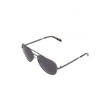 Ochelari de soare aviator cu rama metalica