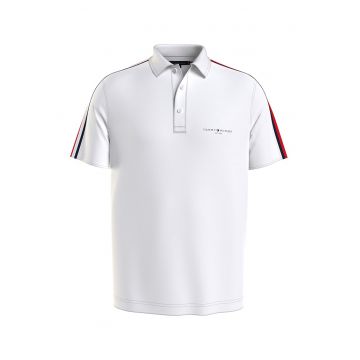 Tricou polo de bumbac cu logo