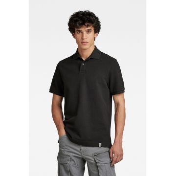 Tricou polo regular fit din material pique Essential