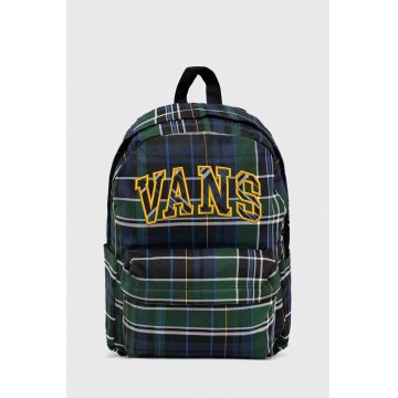 Vans rucsac din bumbac culoarea albastru marin, mare, modelator