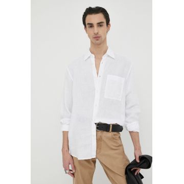 Marc O'Polo camasa de in culoarea alb, cu guler clasic, regular
