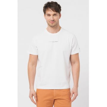 Tricou de bumbac cu logo David