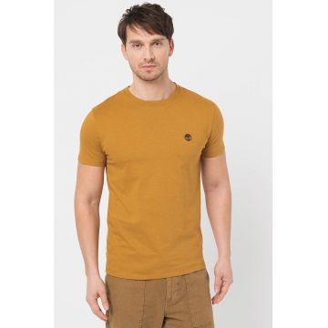 Tricou slim fit din bumbac Dun-River