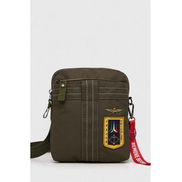 Aeronautica Militare borseta culoarea verde