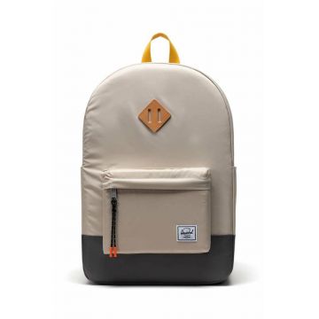 Herschel rucsac 11238-05742-OS Heritage culoarea bej, mare, neted