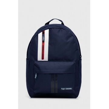 Pepe Jeans rucsac barbati, culoarea albastru marin, mare, modelator