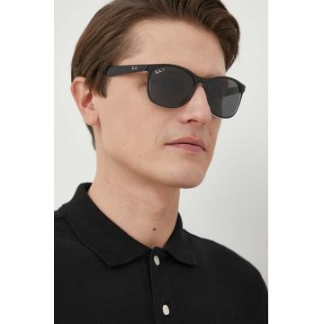 Ray-Ban ochelari de soare barbati, culoarea negru