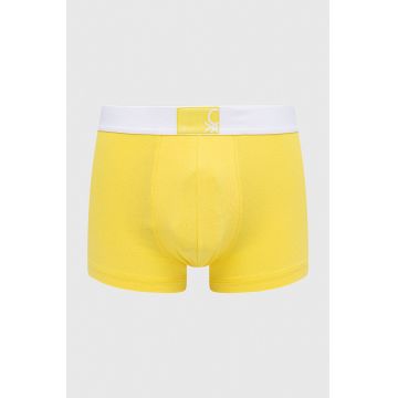 United Colors of Benetton boxeri barbati, culoarea galben