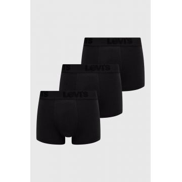 Levi's boxeri bărbați, culoarea negru 37149.0296-black