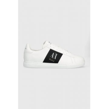 Armani Exchange sneakers culoarea alb, XUX173.XV666.S588 Armani Exchange sneakers culoarea alb, XUX173.XV666.S588