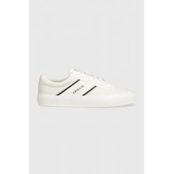 Armani Exchange tenisi culoarea alb, XUX165.XV652.S522