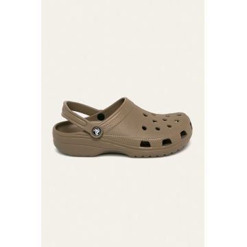 Crocs papuci Classic bărbați, culoarea verde, 10001