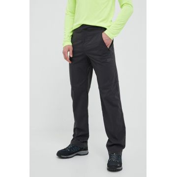 Jack Wolfskin pantaloni de exterior Glastal culoarea gri