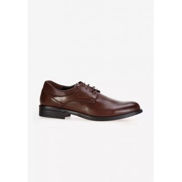 Pantofi barbati eleganti maro Croix