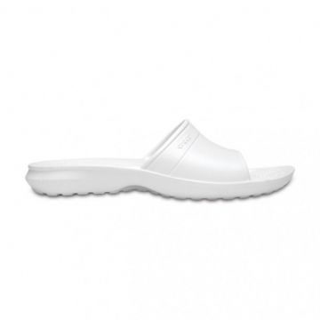 Papuci Crocs Classic Slide Alb - White