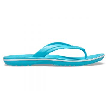 Slapi Crocs Crocband Flip Albastru deschis - Digital Aqua