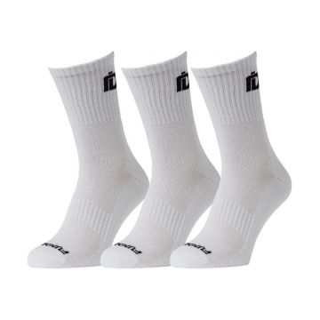 Șosete Fundango Sport Set 3 perechi Alb - White