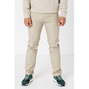 Pantaloni regular fit cu logo