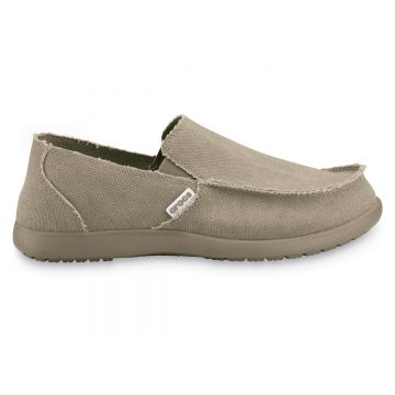 Pantofi Crocs Men's Santa Cruz Slip-On Maro - Khaki