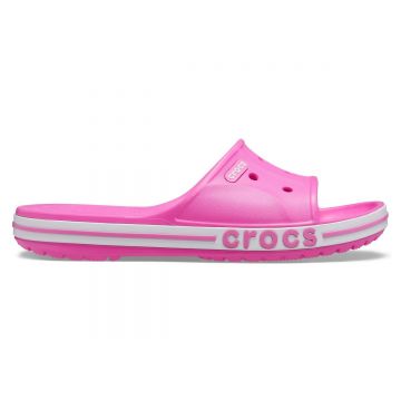 Papuci Crocs Bayaband Slide Roz - Electric Pink
