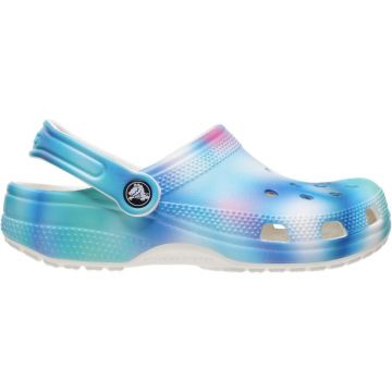 Saboti Classic Crocs Solarized Clog Alb - White/Multi