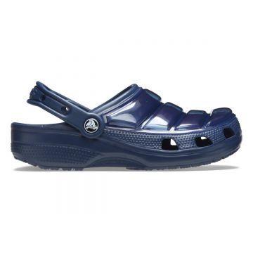 Saboti Crocs Classic Neo Puff Clog Albastru - Navy