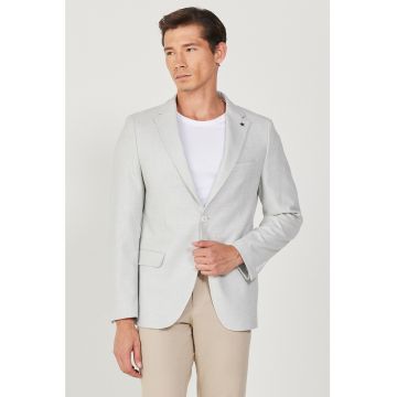 Sacou cu revere decuapte si buzunare