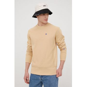 Champion bluza 217223 barbati, culoarea galben, neted