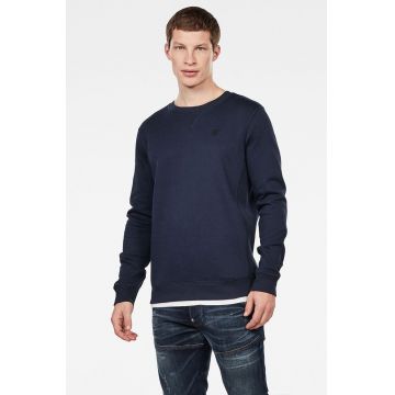 G-Star Raw bluza barbati, culoarea albastru marin, neted