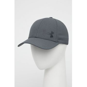 Under Armour sapca Isochill Armourvent 1361530 culoarea gri, cu imprimeu