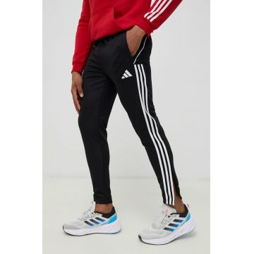 adidas Performance pantaloni de antrenament Tiro 23 culoarea negru, cu imprimeu  HS7230