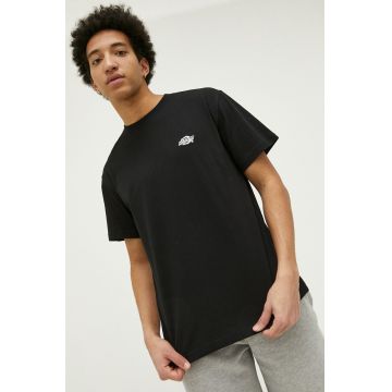 Dickies tricou din bumbac culoarea negru, cu imprimeu DK0A4YAIBLK1-BLACK