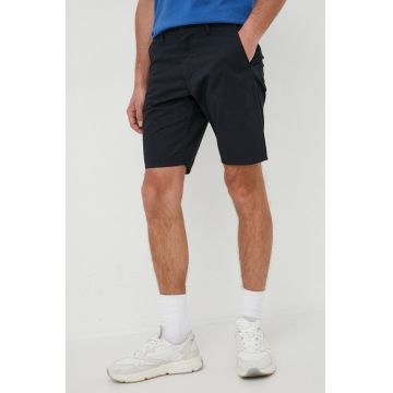 Gant pantaloni scurti din bumbac barbati, culoarea negru