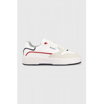 Gant sneakers din piele Kanmen culoarea alb, 26631935.G29