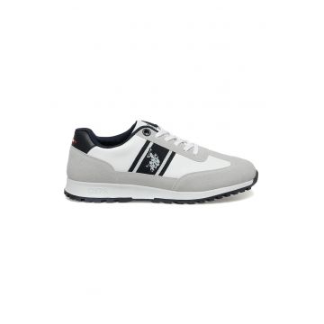 Pantofi sport de piele ecologica cu logo Pantofi sport de piele ecologica cu logo