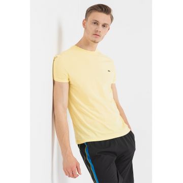 Tricou regular fit din bumbac pima