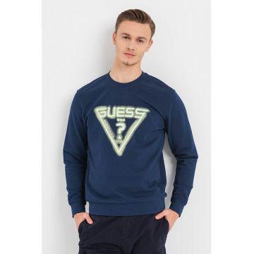 Bluza sport cu imprimeu logo - pentru fitness