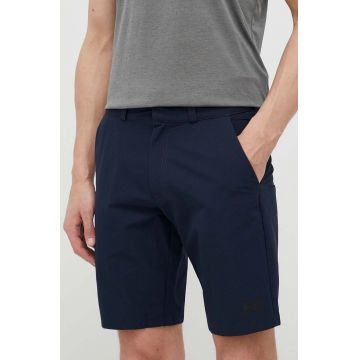 Helly Hansen pantaloni scurți outdoor QD barbati, culoarea albastru marin