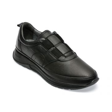Pantofi AXXELLL negri, SY902A, din piele naturala