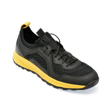 Pantofi GEOX negri, U35EYA, din material textil Pantofi GEOX negri, U35EYA, din material textil
