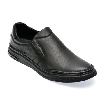 Pantofi OTTER negri, L120014, din piele naturala Pantofi OTTER negri, L120014, din piele naturala