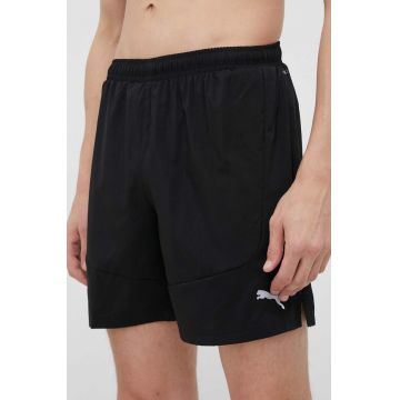 Puma pantaloni scurți de alergare Favourite Velocity culoarea negru